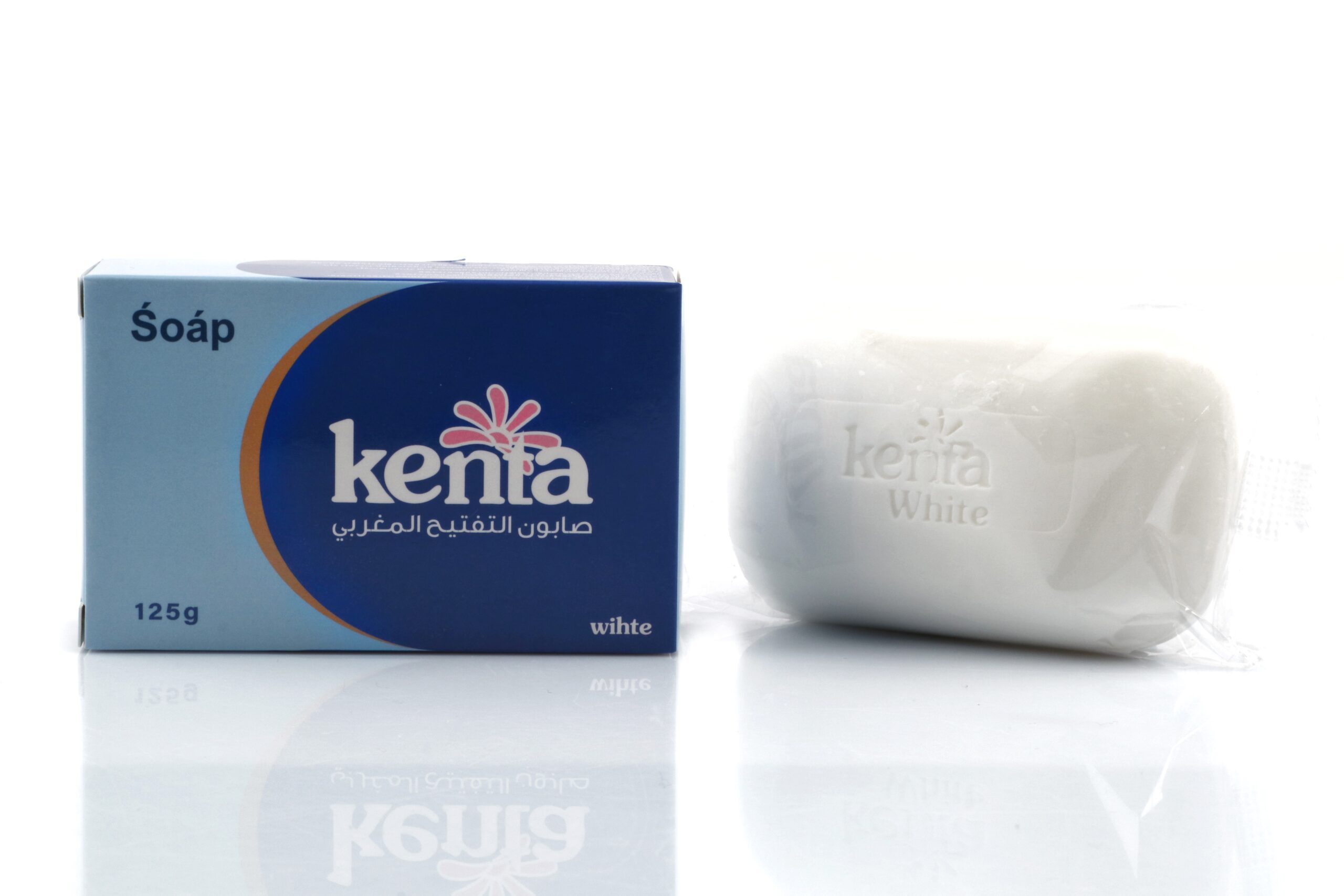 صابون كنتا وايت ازرق 125 ج